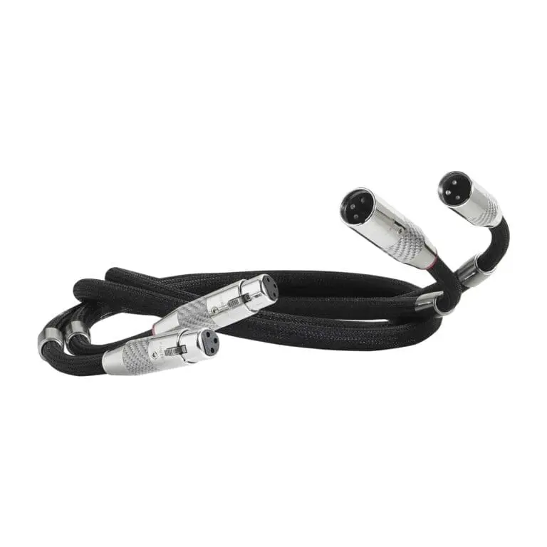 Furutech Lineflux NCF Rhodium XLR interlink