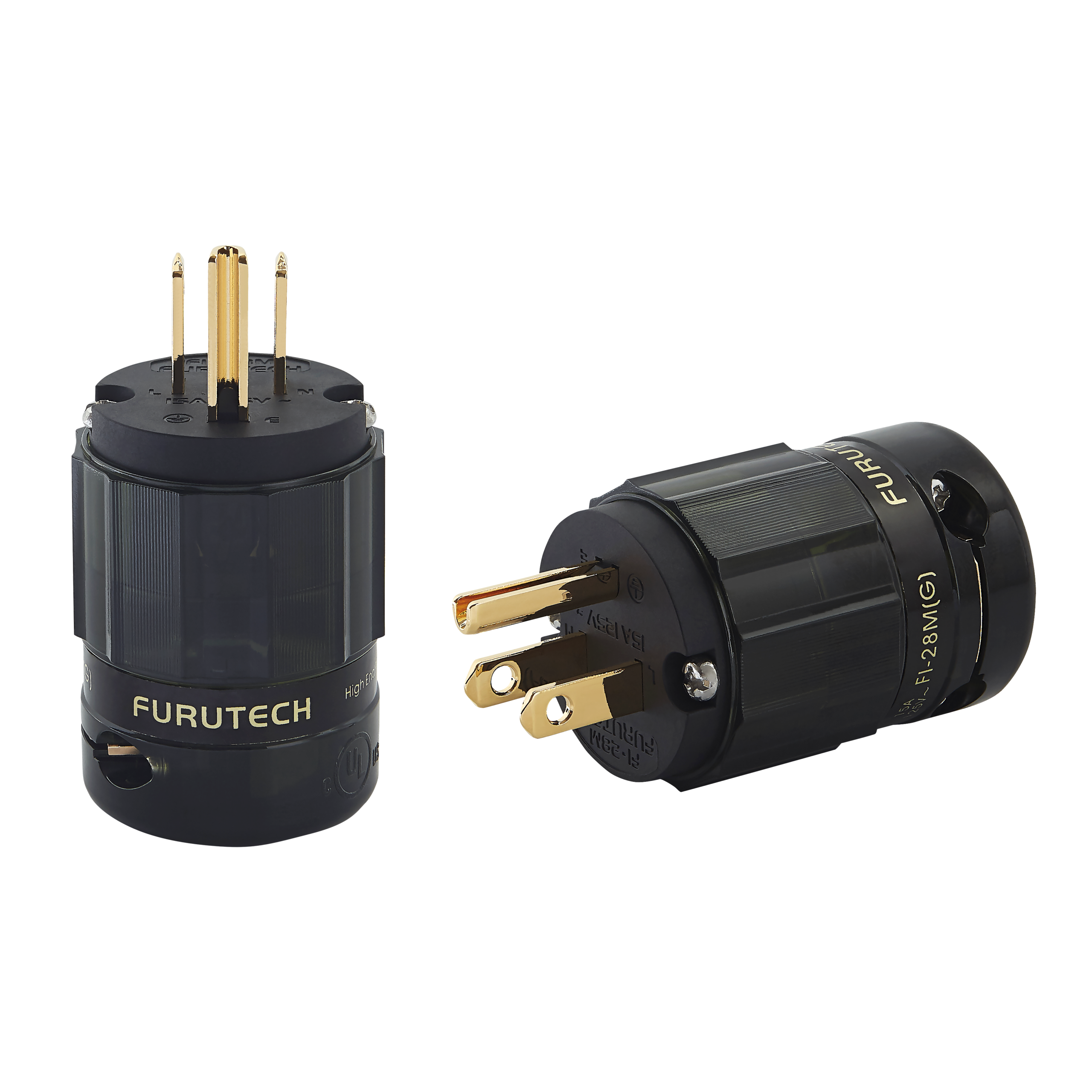 Furutech FI-28M Gold US 15A-125V Amerikaanse netstekker - Afbeelding 2