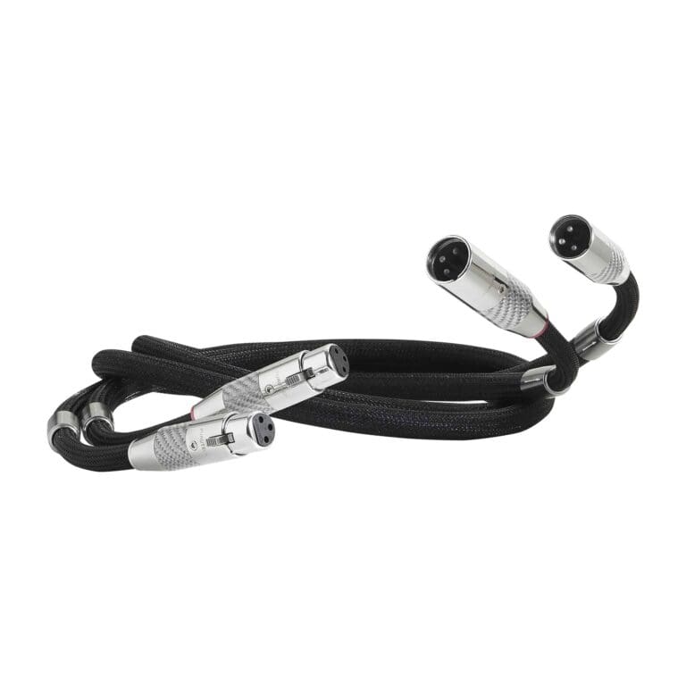 Furutech Lineflux NCF Rhodium XLR interlink